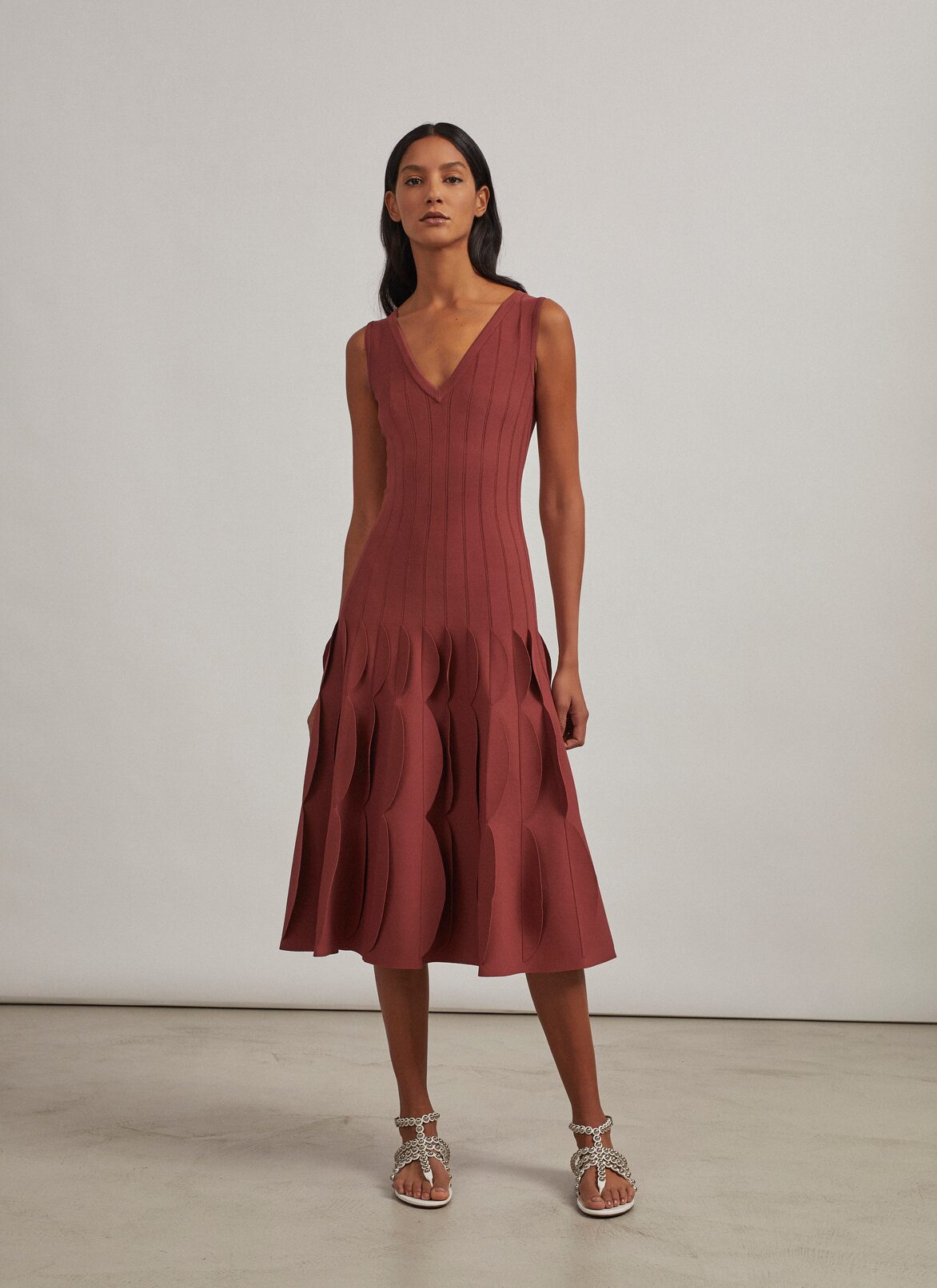 Dresses ALAÏA 가넷 레드 DRESSES